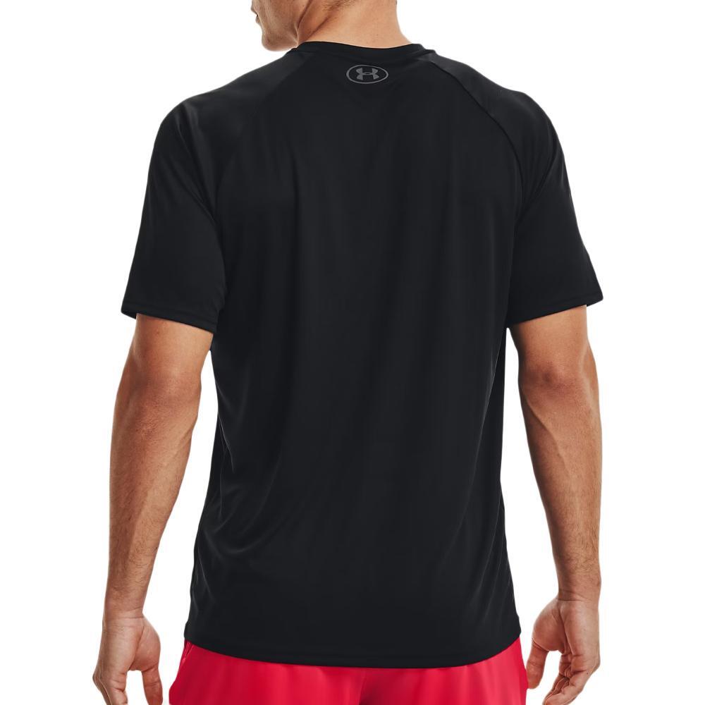 T-shirt Noir Homme Under Armour Velocity 2/2