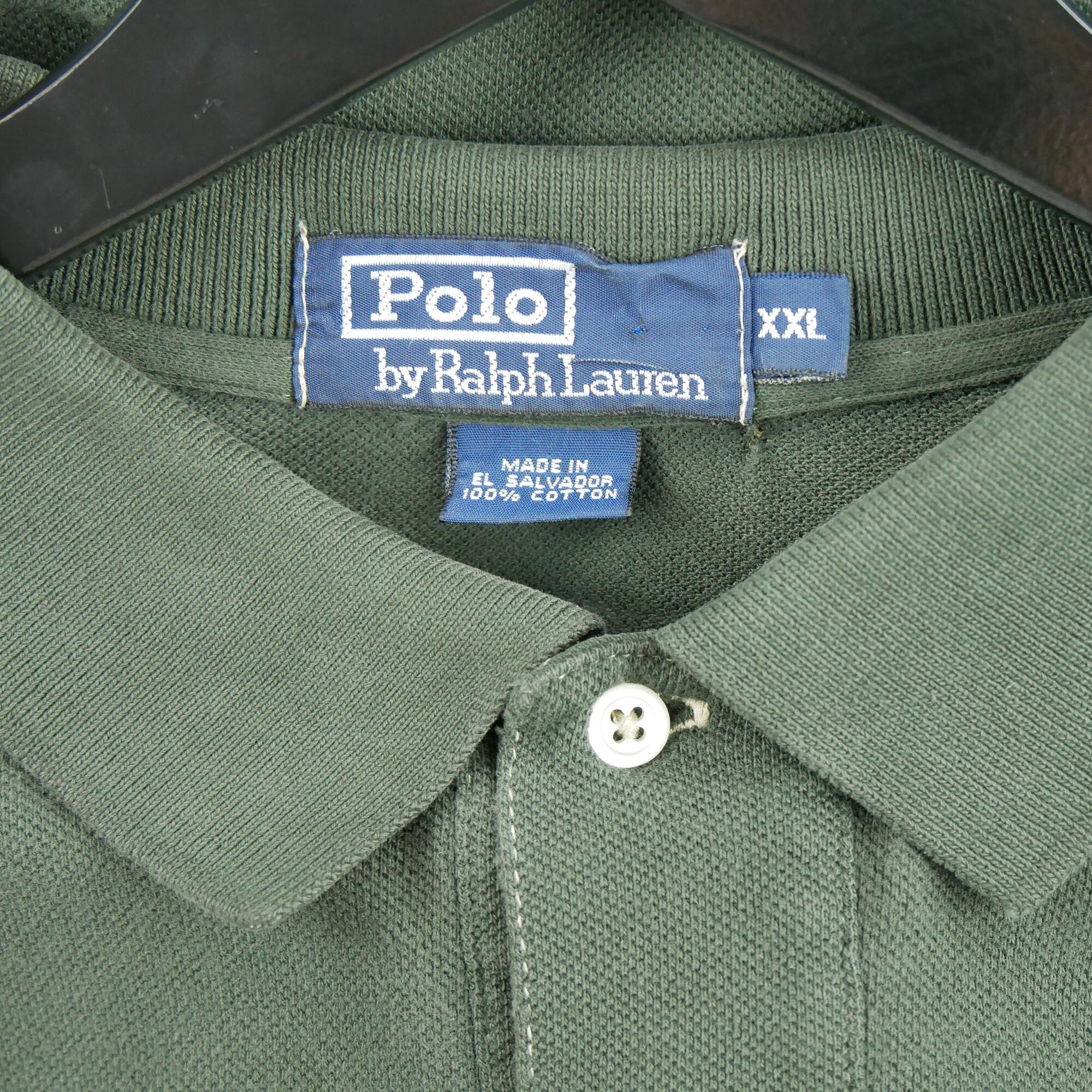 Second hand - Polo maniche corte uomo verde - Stato molto buono 5/5