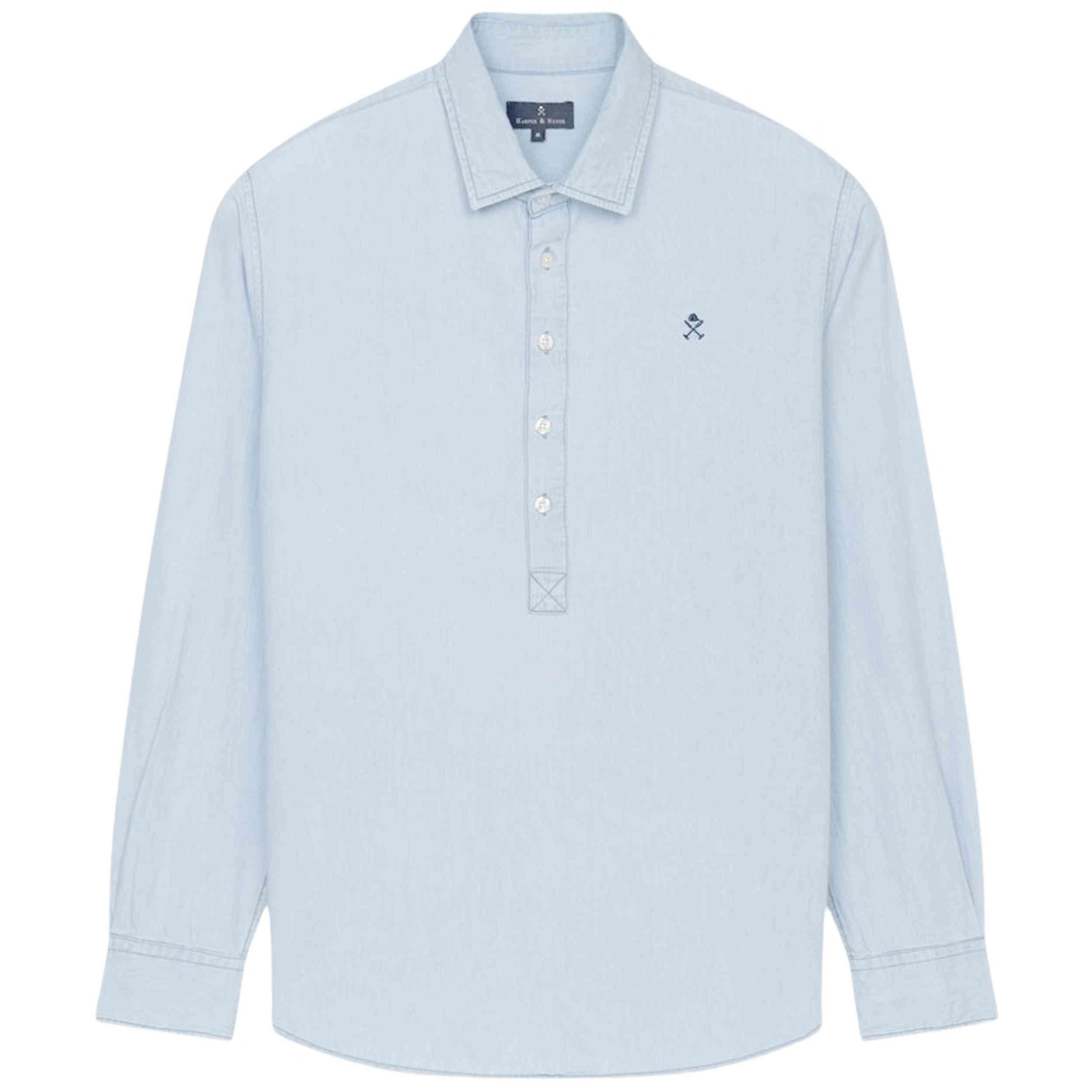 Chemise Harper & neyer modèle POLERA DENIM pour homme 5/5