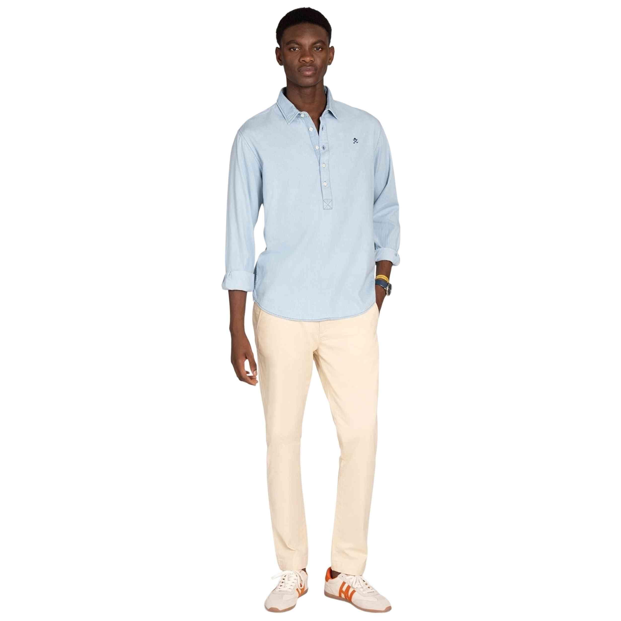 Chemise Harper & neyer modèle POLERA DENIM pour homme 1/5