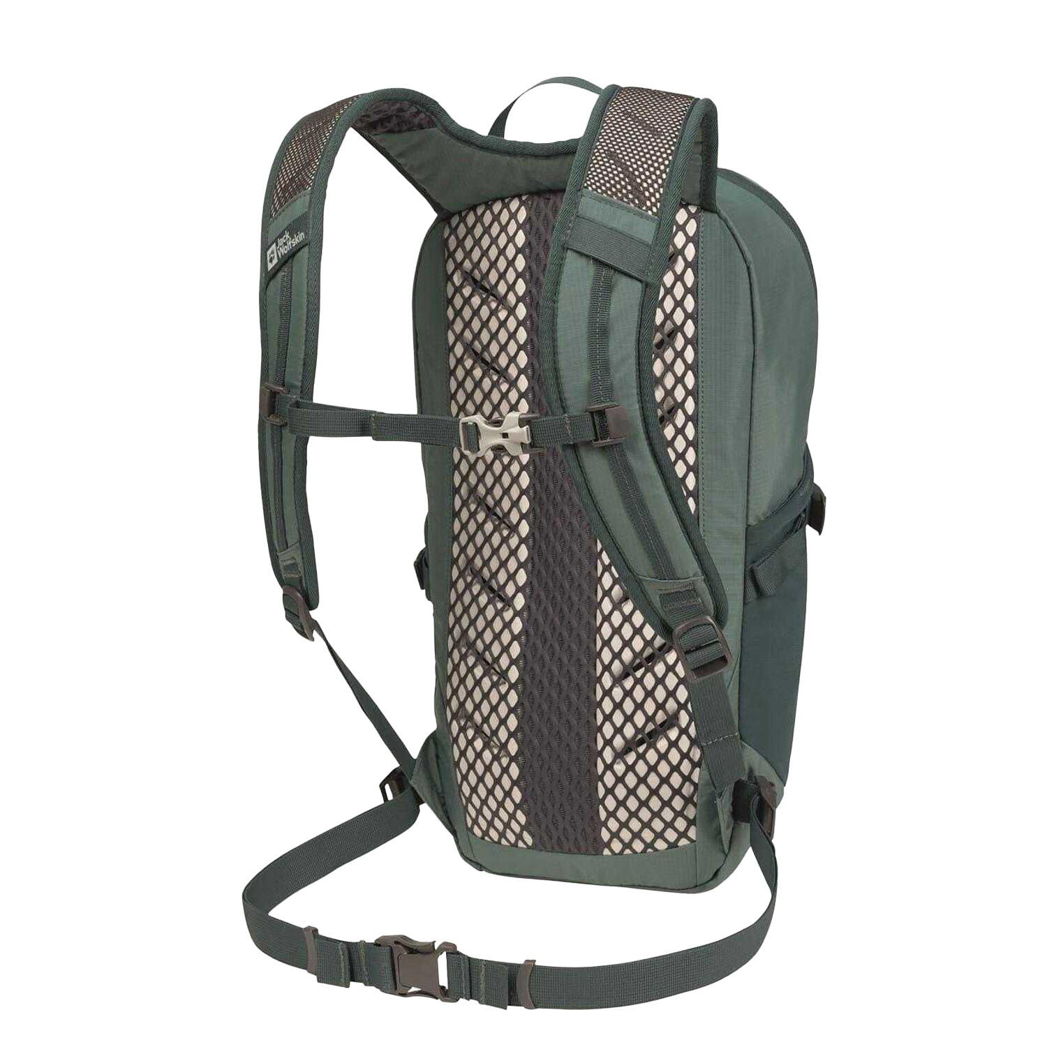 Cyrox Logo 15L Hiking Backpack (Jade Green) 3/4