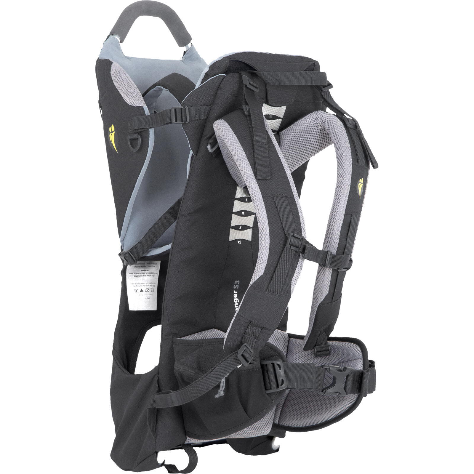 Kindertrage Ranger S3 schwarz 2/7