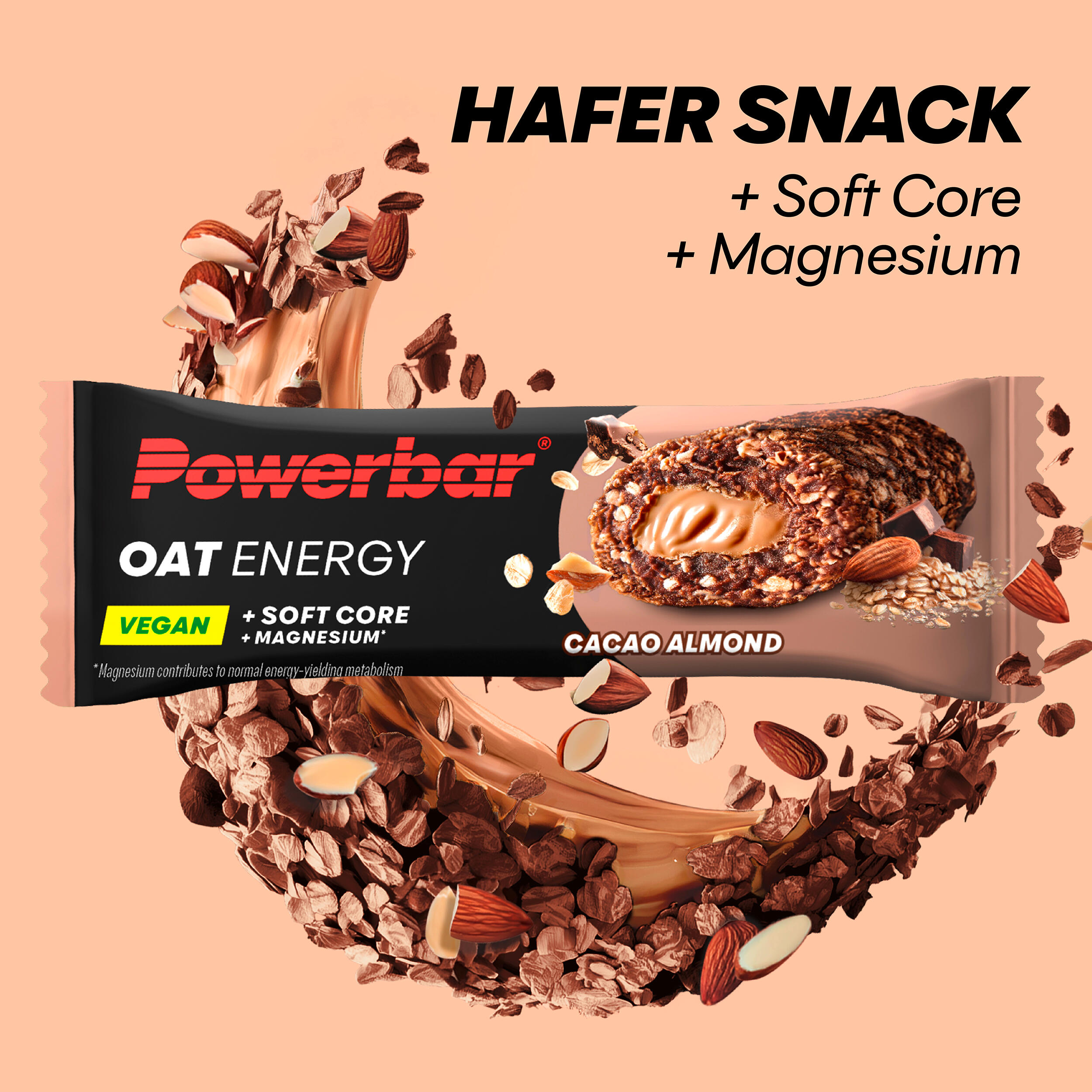 Oat Energy Cacao Almond 15x50g veganer Haferriegel 3/5