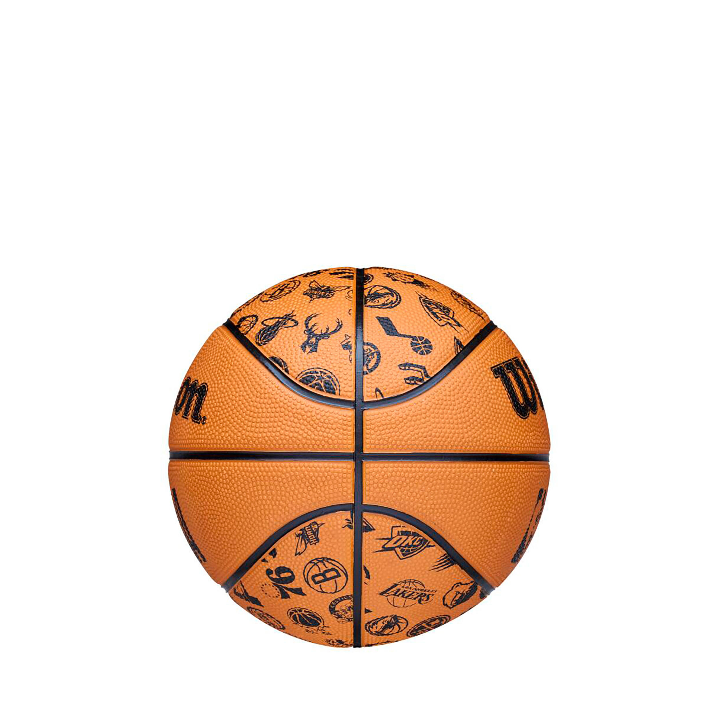 Wilson NBA Basketball All Team Orange/Black,  Gr. 3 2/5