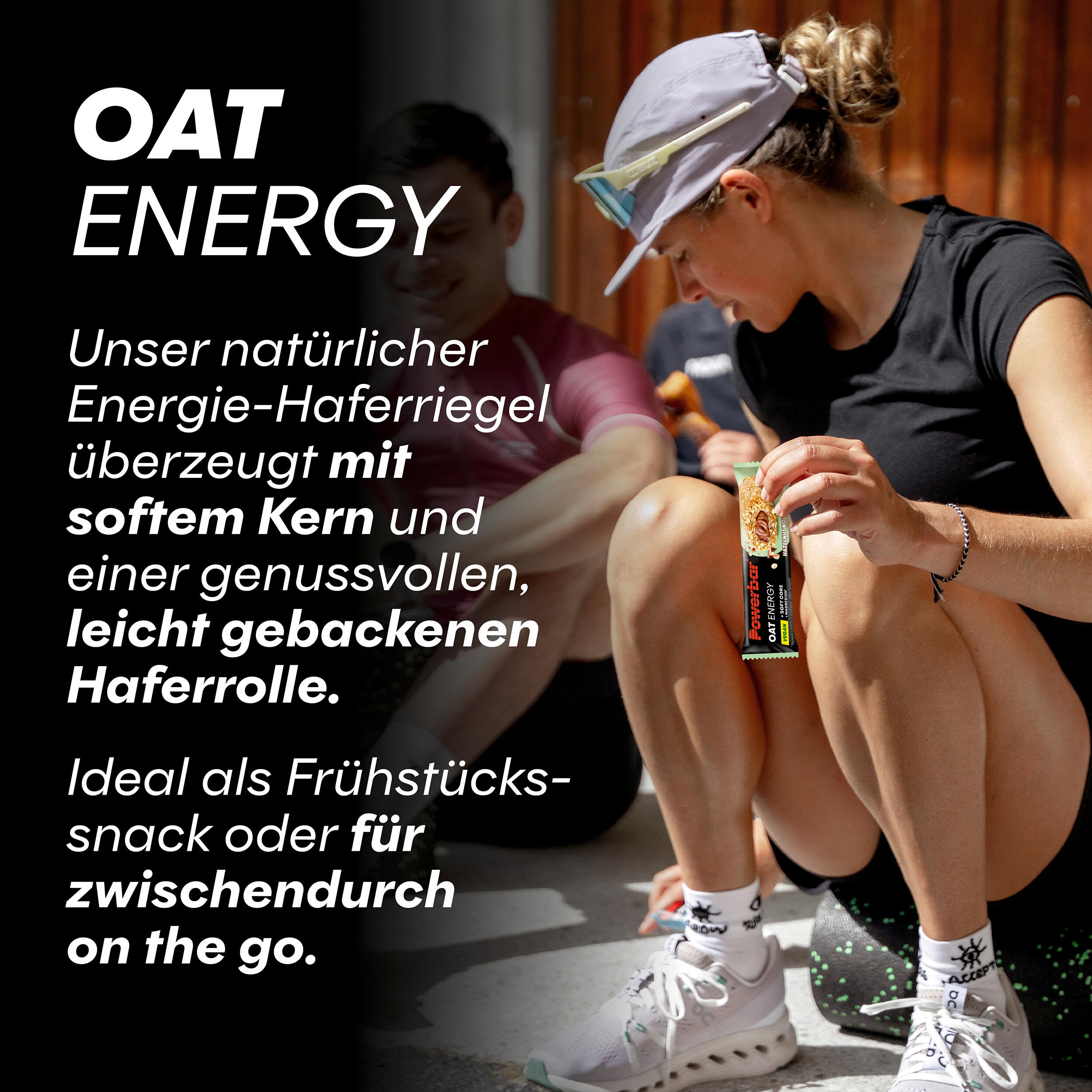 Oat Energy Hazelnut Nougat 15x50g veganer Haferriegel 4/5
