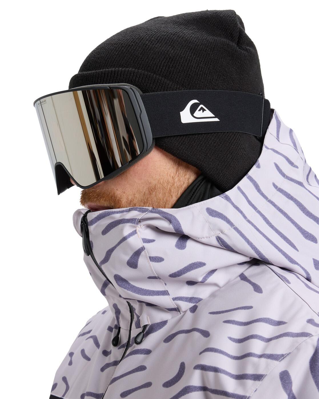 Gogle snowboardowe dla Mężczyzn STORM MG Czarny 3/4