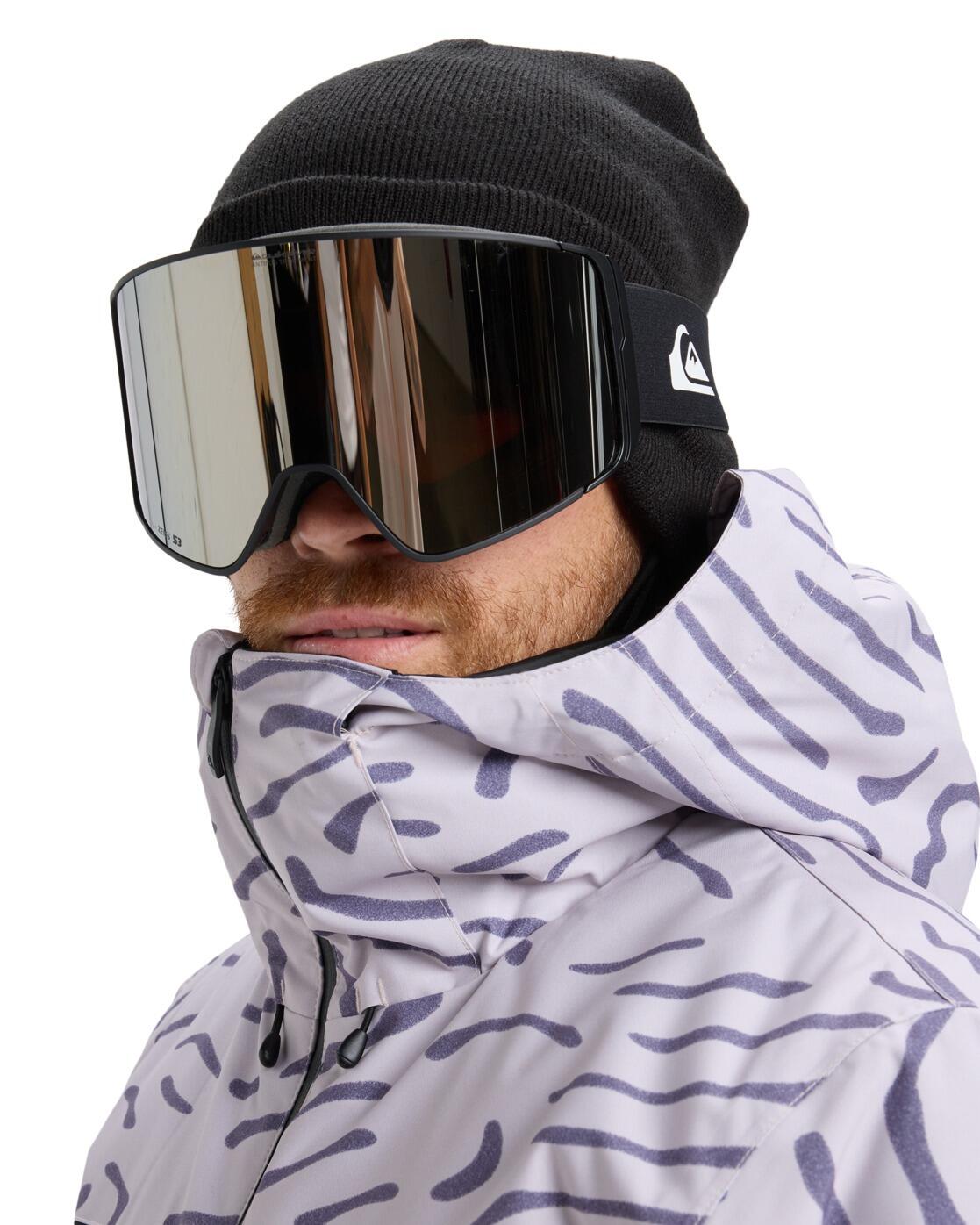 Gogle snowboardowe dla Mężczyzn STORM MG Czarny 2/4