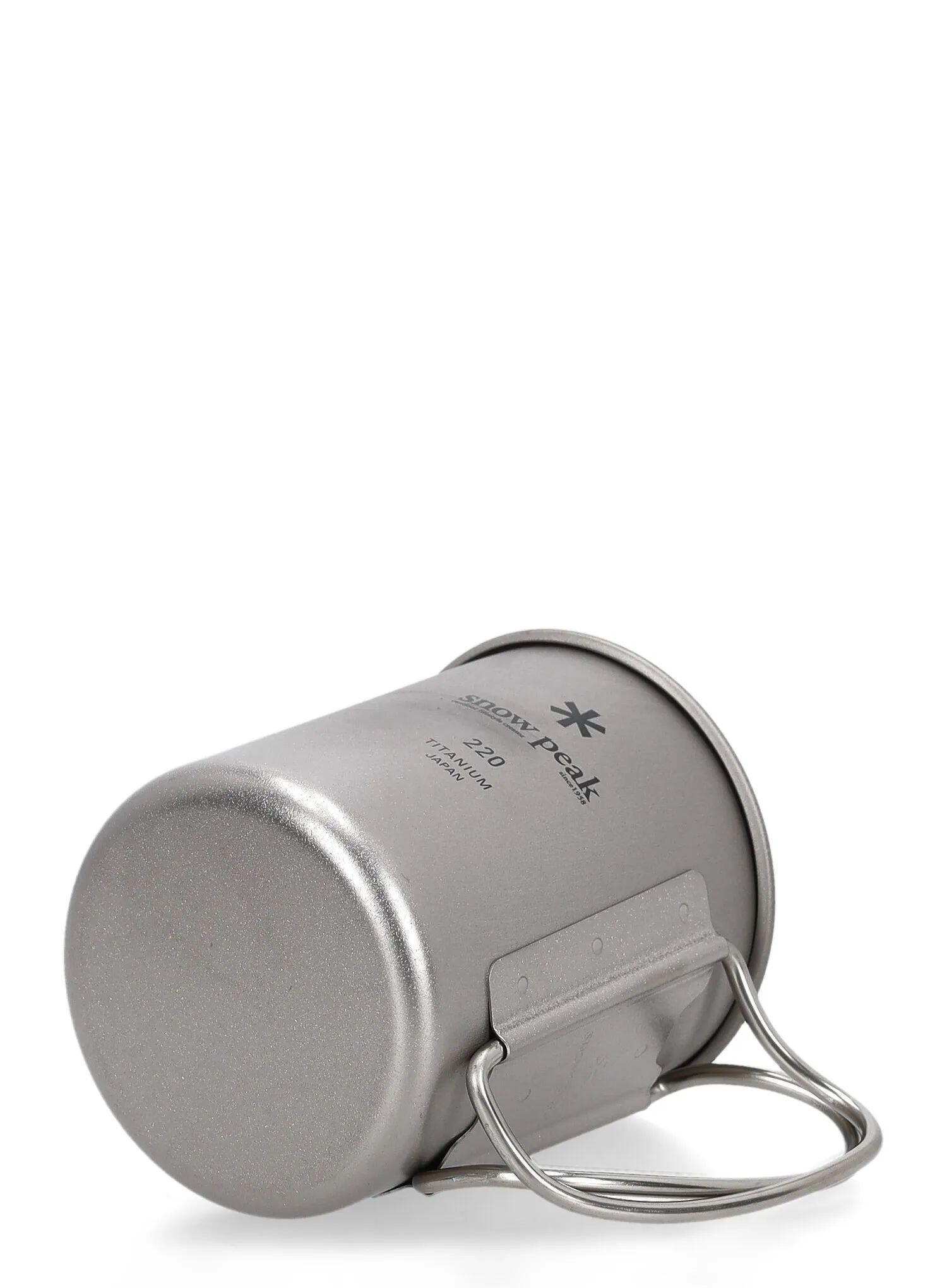 Kubek turystyczny Snow Peak Titanium Single Wall Mug 220 ml 5/6