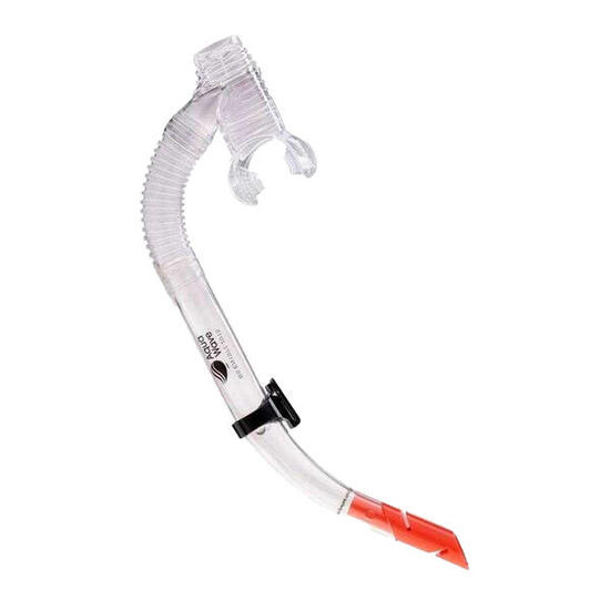 Oxy" Schnorchel Damen und Herren Transparent/Orange Einheitsgröße