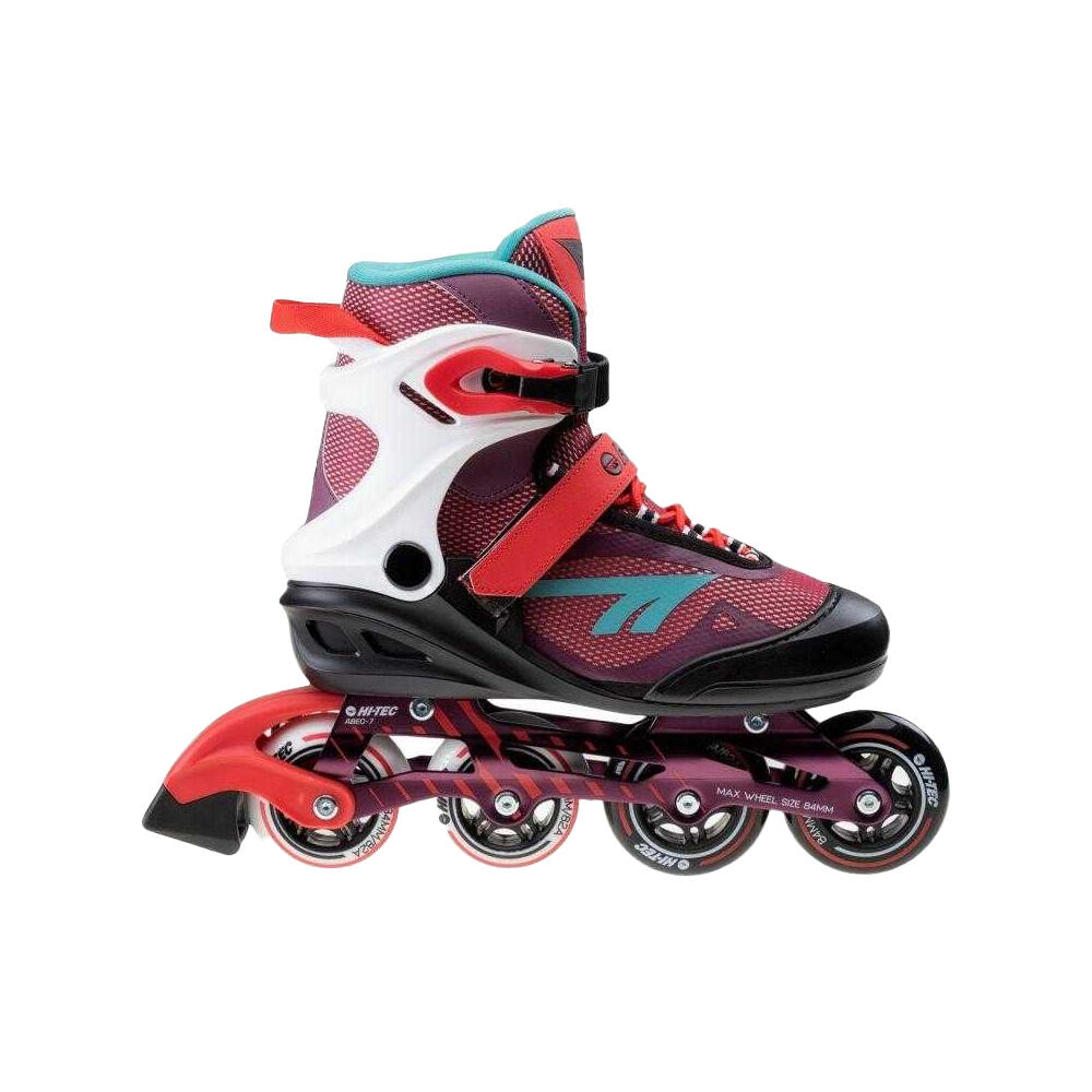 Patins À Roulettes Alignées LADY RIZZO Femme (Rouge) 3/4
