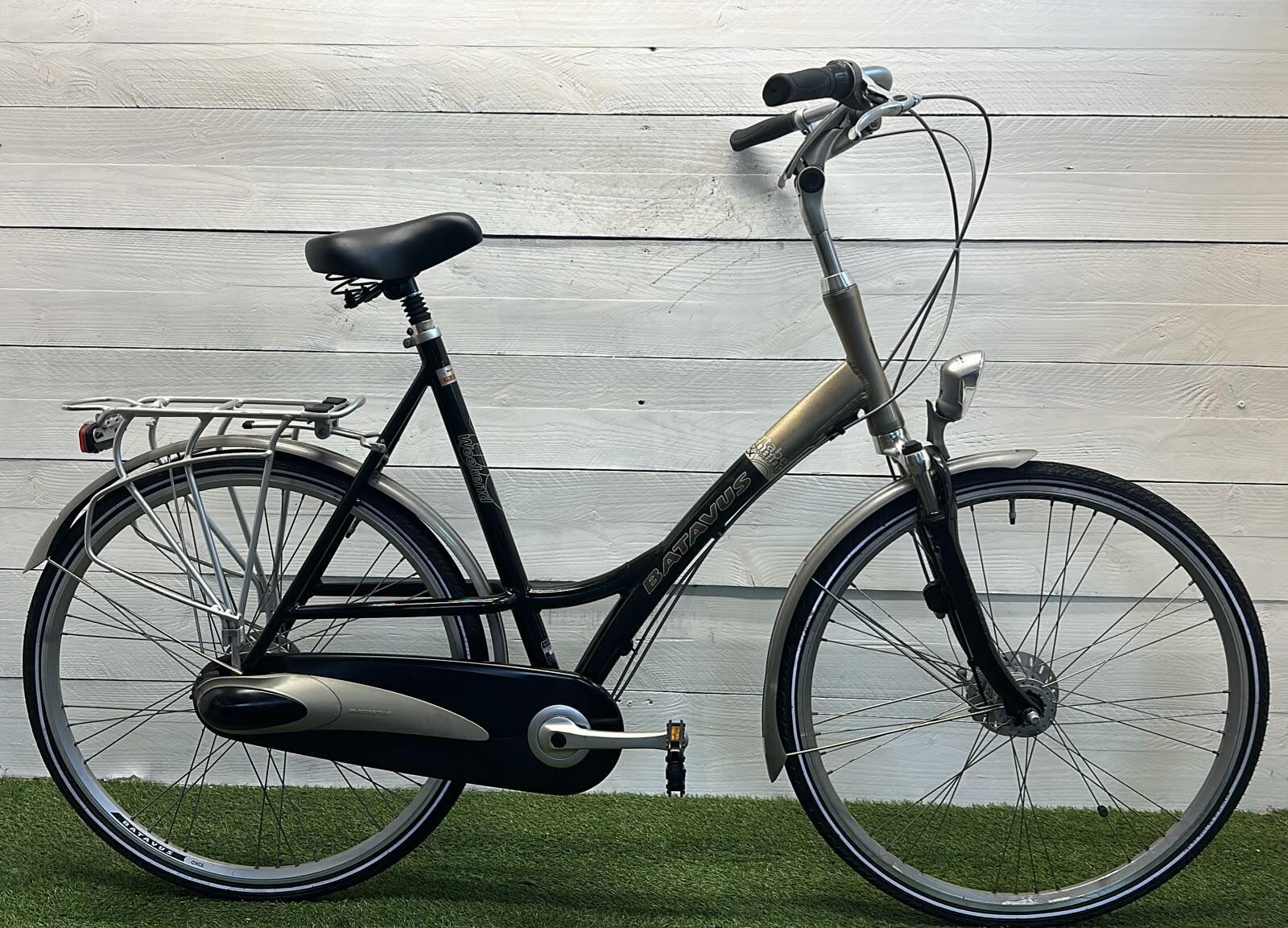 Batavus dames stadsfiets 28" zwart - city speed, volledig geserviced 3/3