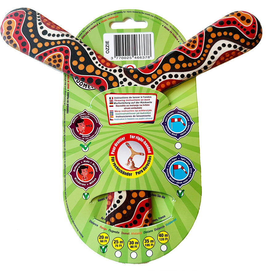 Boomerang Wallaby Boomerang Ozzie WB001 Arc-en-ciel 24 cm 2/3