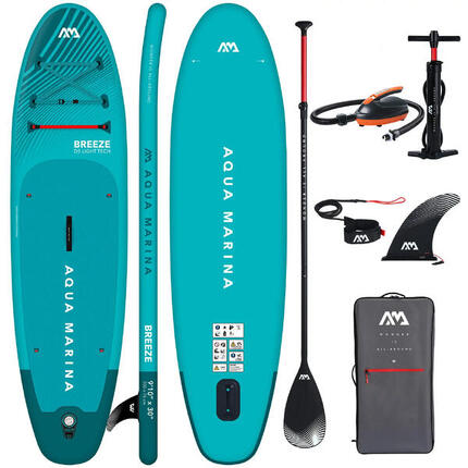 Deska Pompowana SUP Aqua Marina Breeze 300cm 2026+Pompka elektryczna EP-T16