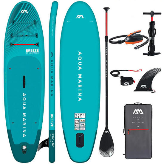 Deska Pompowana SUP Aqua Marina Breeze 300cm 2026+Pompka elektryczna EP-T16
