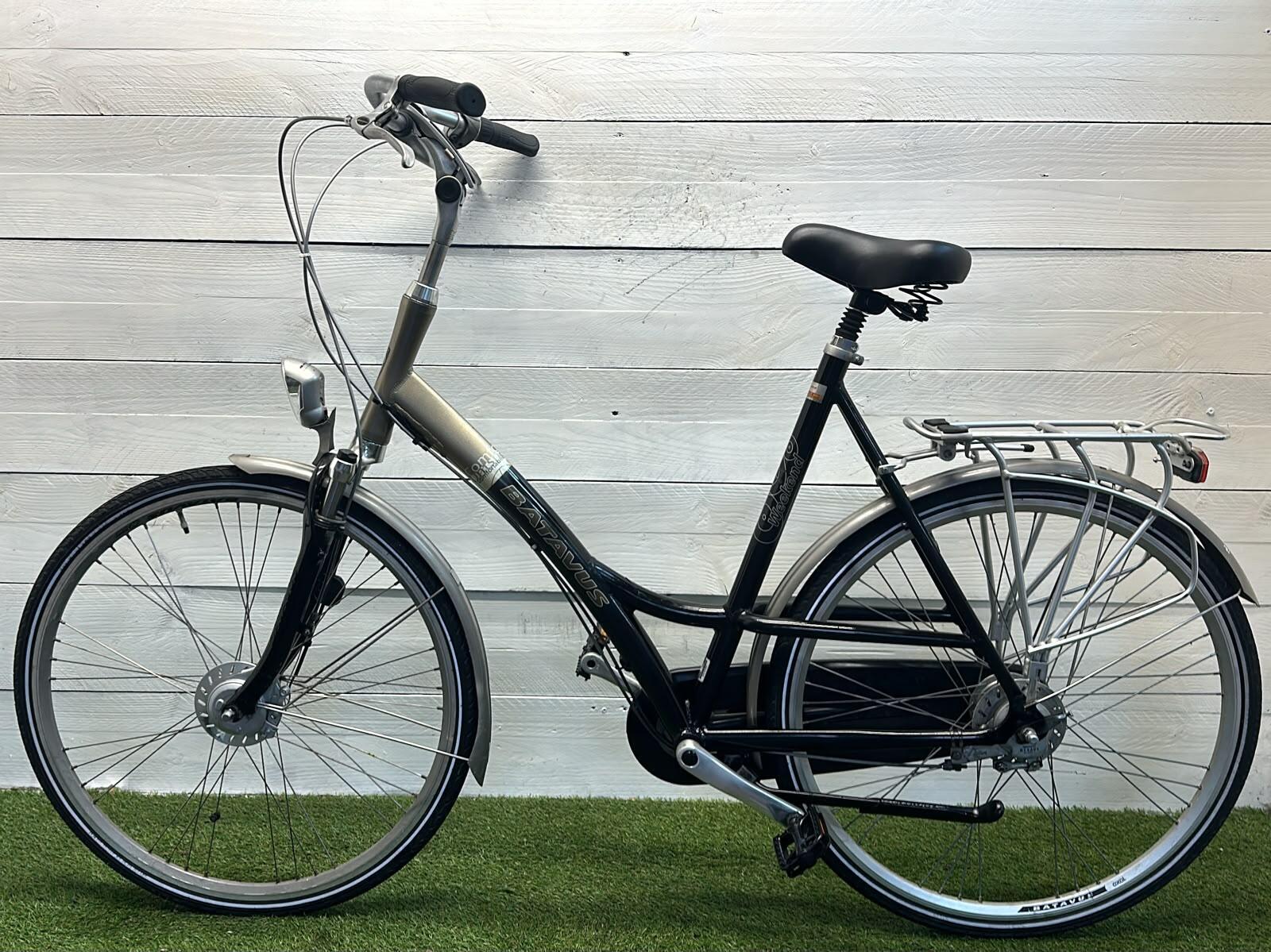 Batavus dames stadsfiets 28" zwart - city speed, volledig geserviced 2/3
