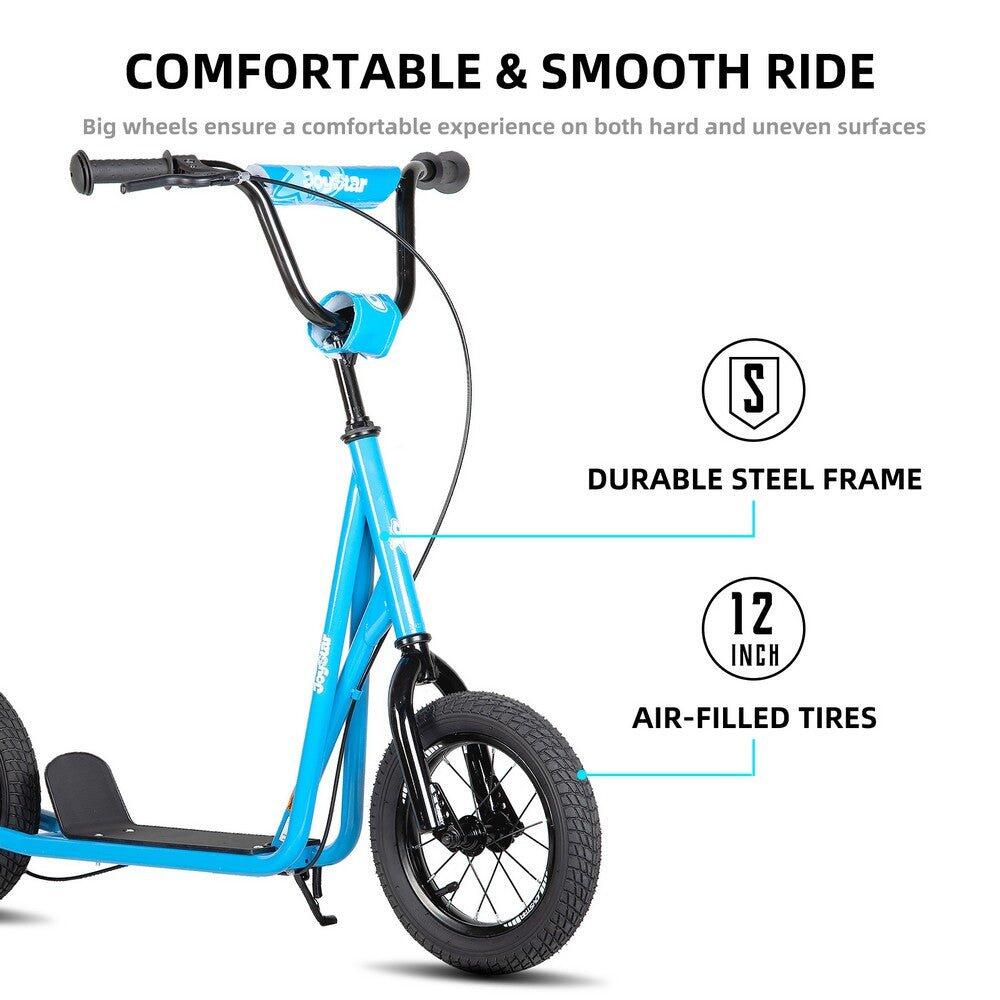 Kinderroller 12" Räder, verstellbarer Lenker, passend 5-9 Jahre 2/6