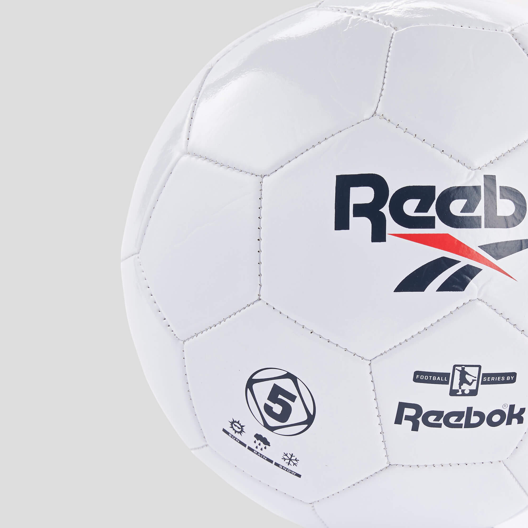 Chaussures de football Reebok blanches, pointure 5 4/6
