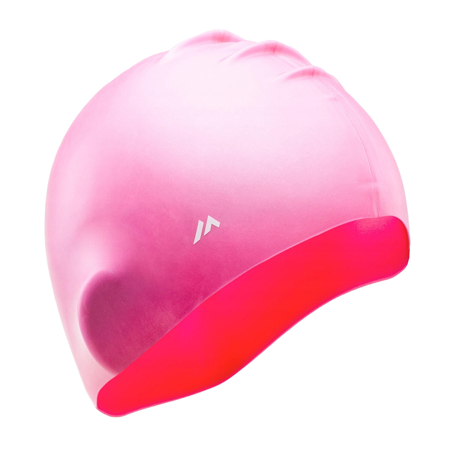 Bonnet De Bain MONOSILI Adulte (Rose Fluo) 2/3