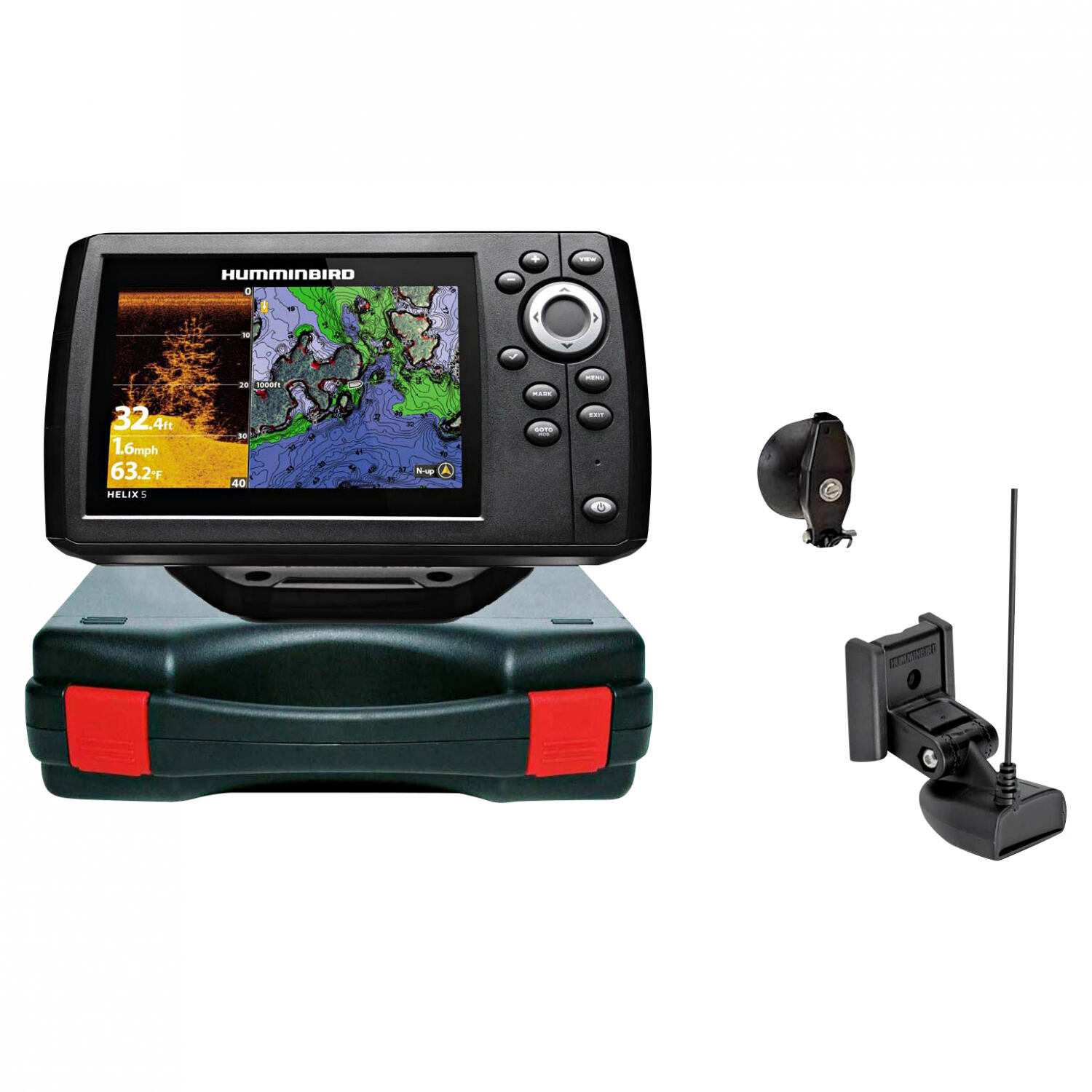 Humminbird Echolot Helix 5 CHIRP GPS DI G3 3/5
