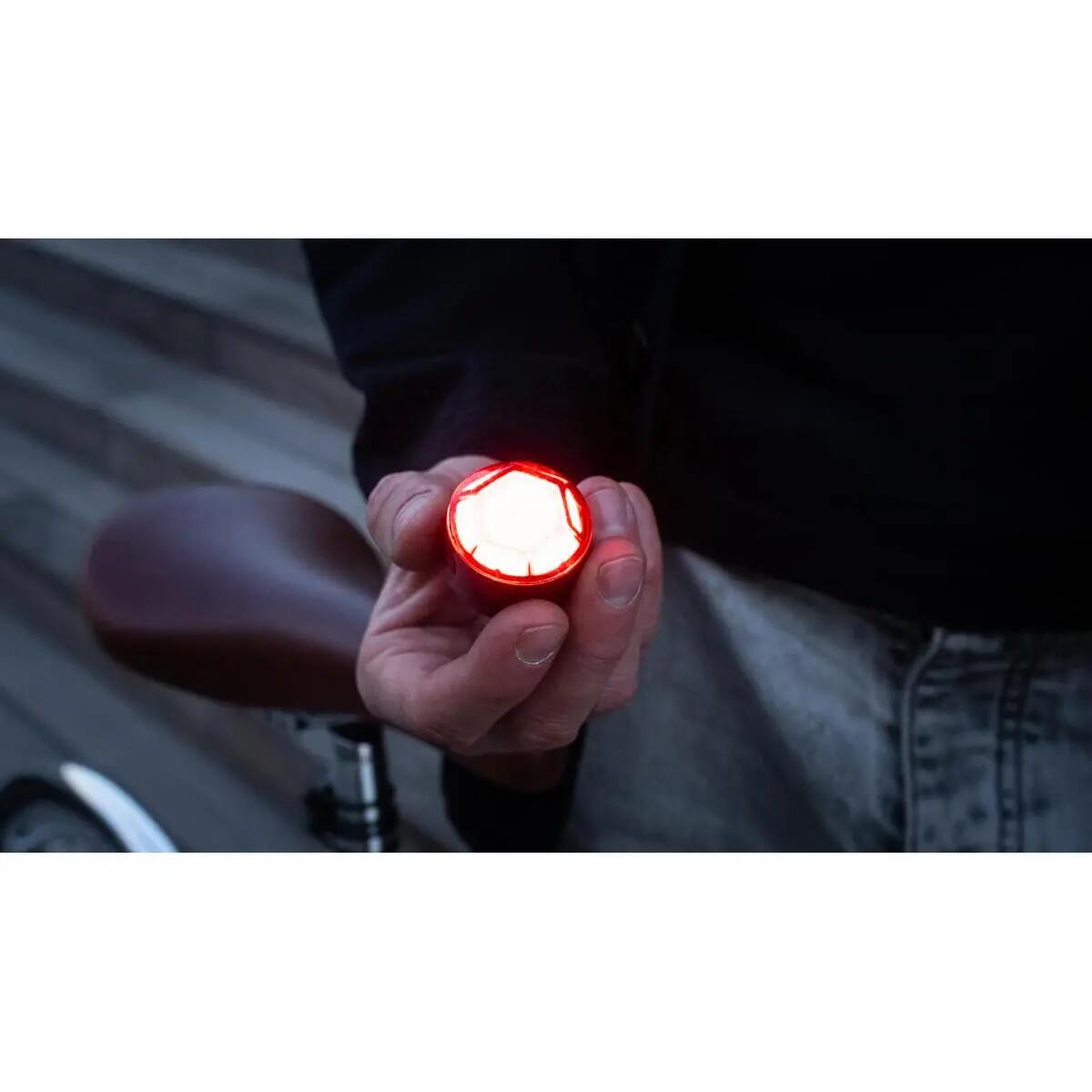 Magnetisches Fahrrad Rücklicht Shapeheart 3/4