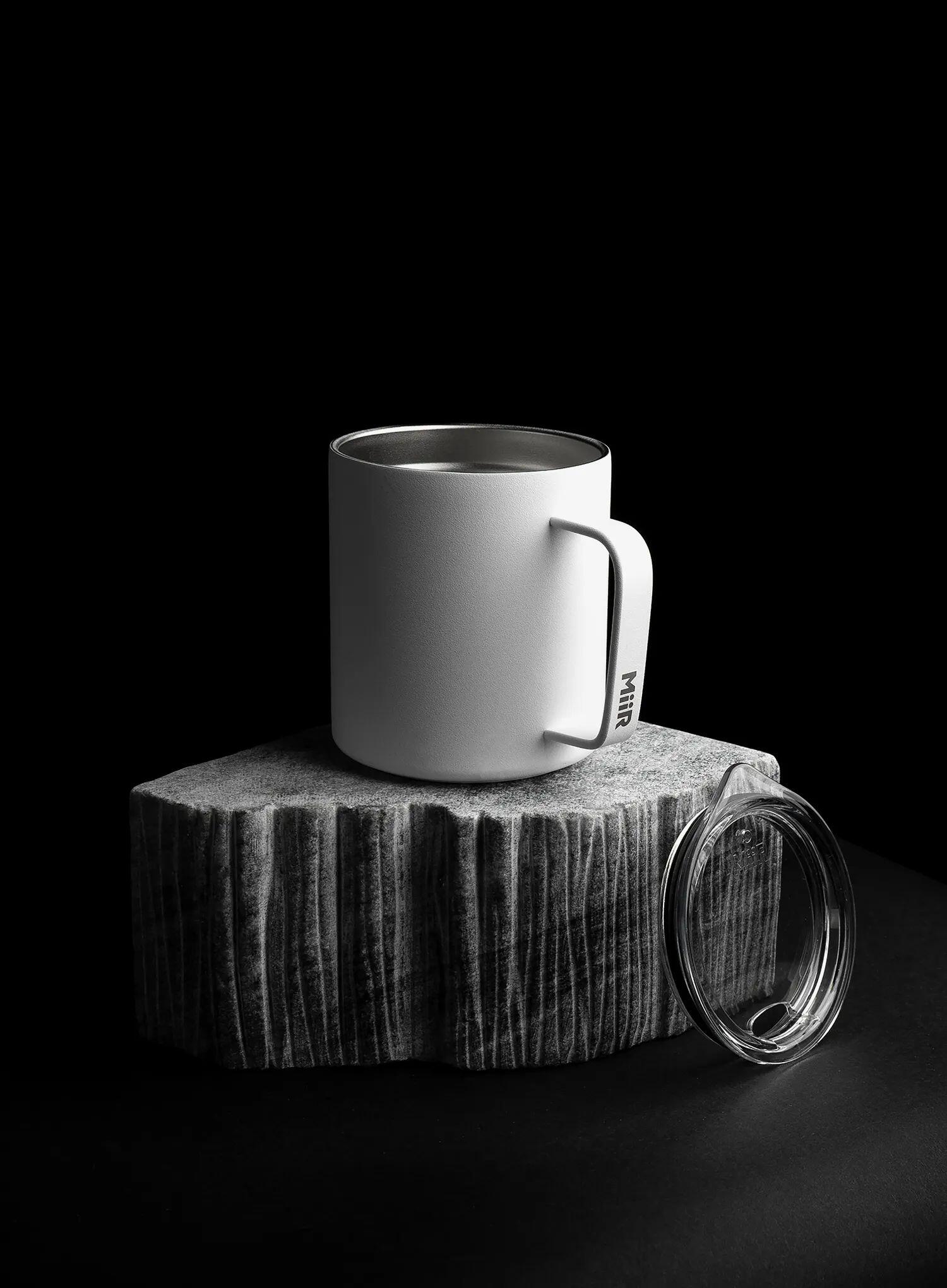 Kubek turystyczny MiiR Camp Cup 12 oz (355 ml) - white 2/2