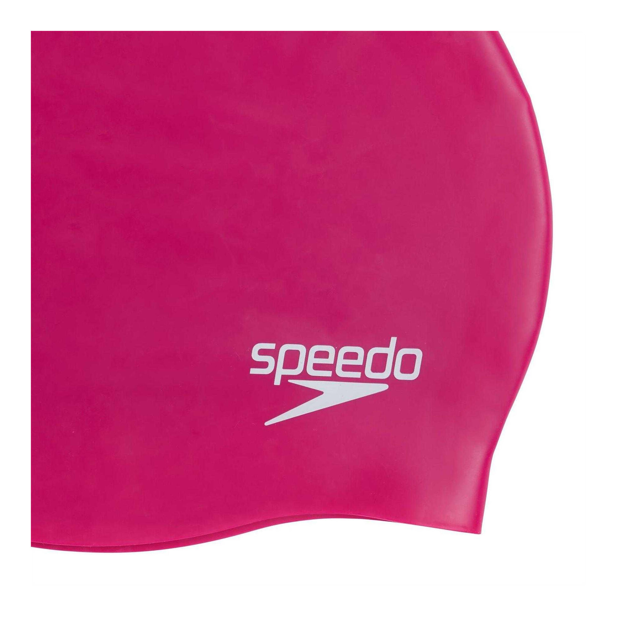 Cuffia Da Nuoto Semplice Adulto Unisex Speedo Rosa Elettrico 3/3