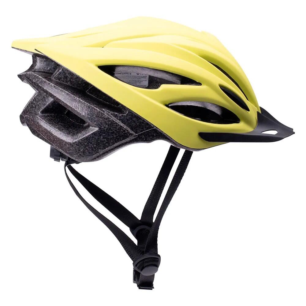 HerrenDamen Unisex Helm "Oleg" PVC, EPSSchaum Damen und Herren Limone/Schwarz 3/3