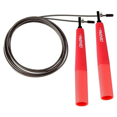 Stalen speed rope met handvat avento