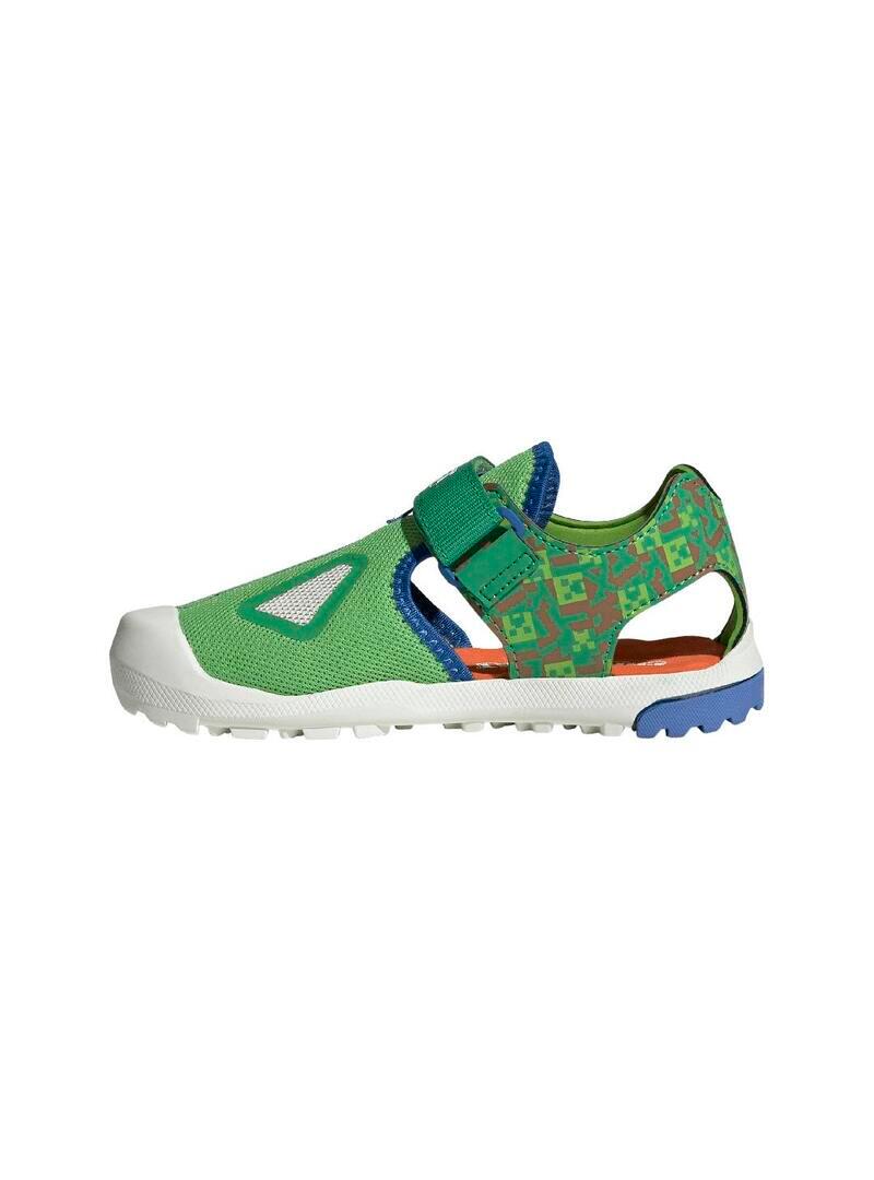 Sandales pour Enfant Adidas Terrex Minecraft Captain Toey Vert. 2/7