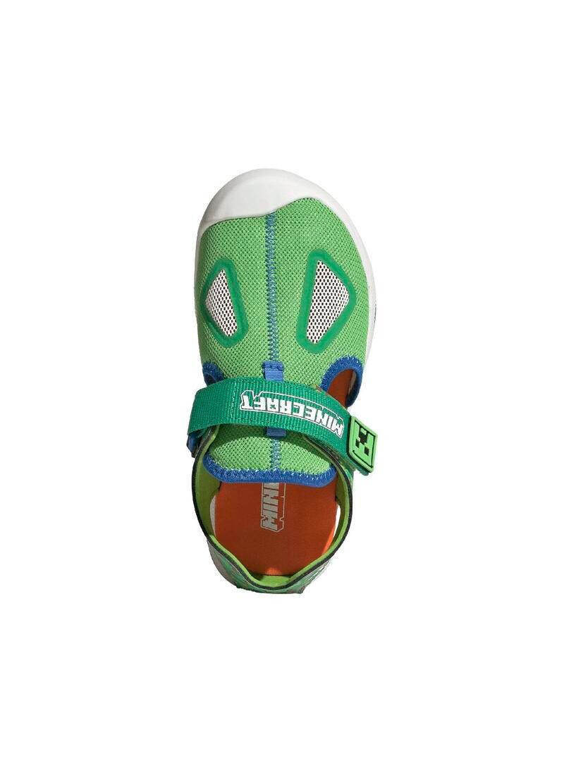 Sandales pour Enfant Adidas Terrex Minecraft Captain Toey Vert. 5/7