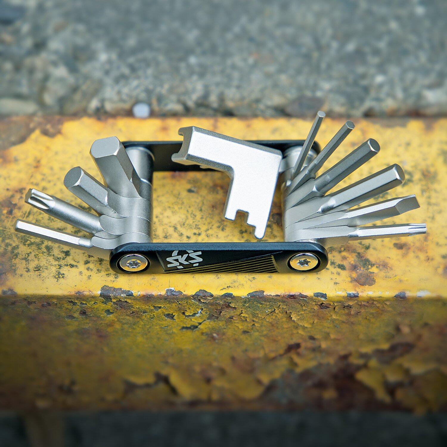 SKS 12-in-1 Fahrrad-Multitool, Aluminiumgehäuse 5/5