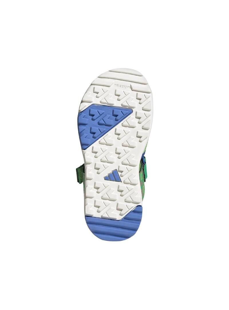 Sandales pour Enfant Adidas Terrex Minecraft Captain Toey Vert. 6/7
