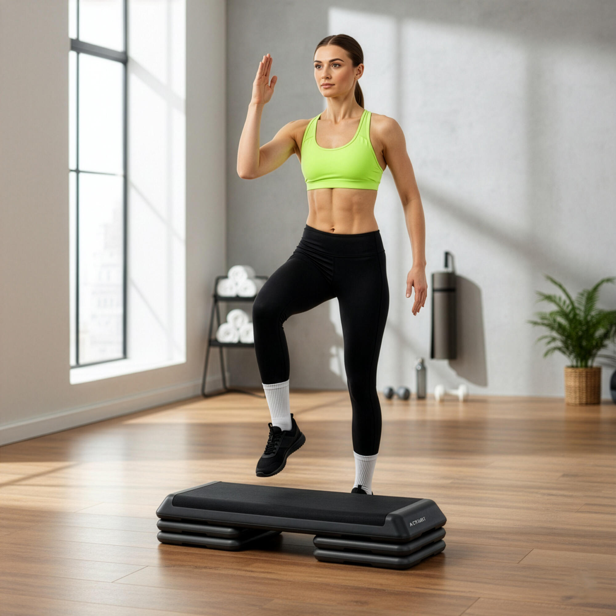 Step 3-stopnie, schodek, platforma do ćwiczeń aerobiku i fitness 6/7
