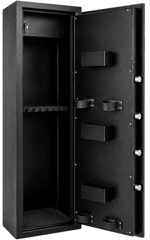 Armoire à fusils Tresorsafe 10 armes Serrure électronique avec coffre intérieur 4/7