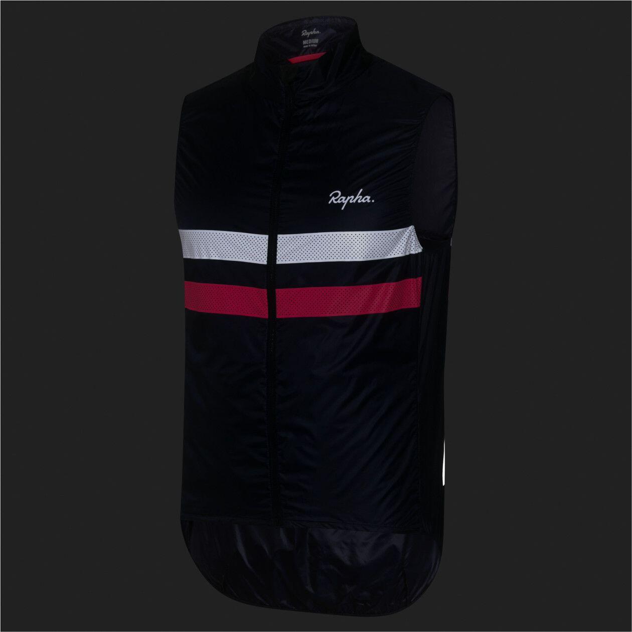 Rapha Brevet Mouwloos Vest Navy/Roze 5/7