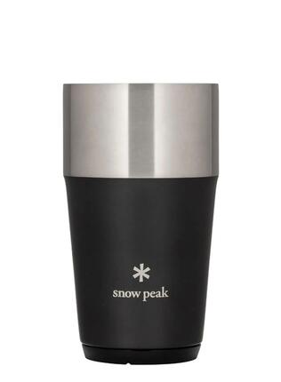 Kubek termiczny Snow Peak Shimo Tumbler 470 ml - black
