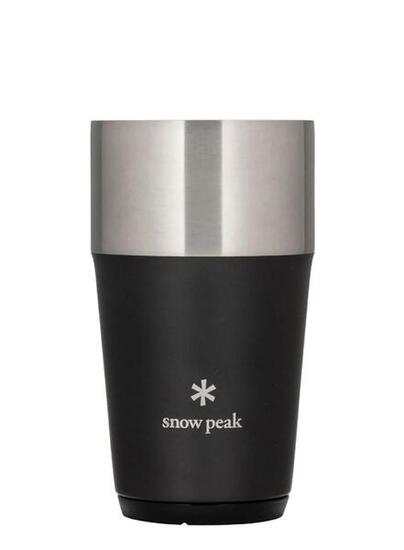 Kubek termiczny Snow Peak Shimo Tumbler 470 ml - black
