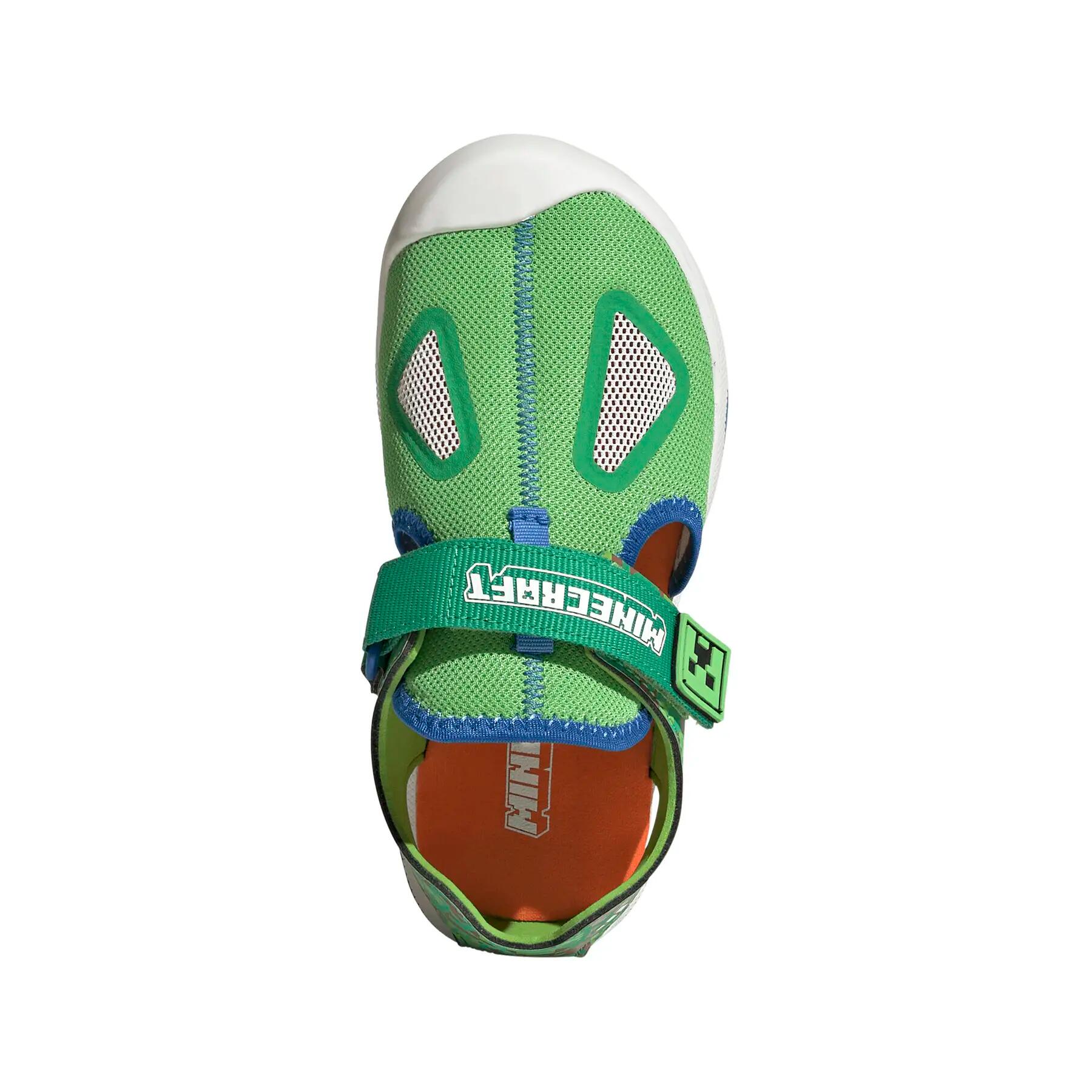 Sandales pour Enfant Adidas Terrex Minecraft Captain Toey Vert. 7/7