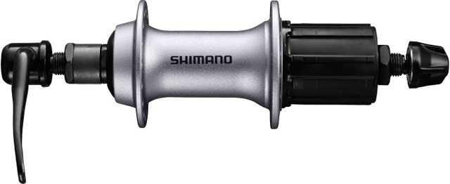 Piasta rowerowa tylna Shimano FH-T3000 36H QR 8/9-rzędowa srebrna 1/1