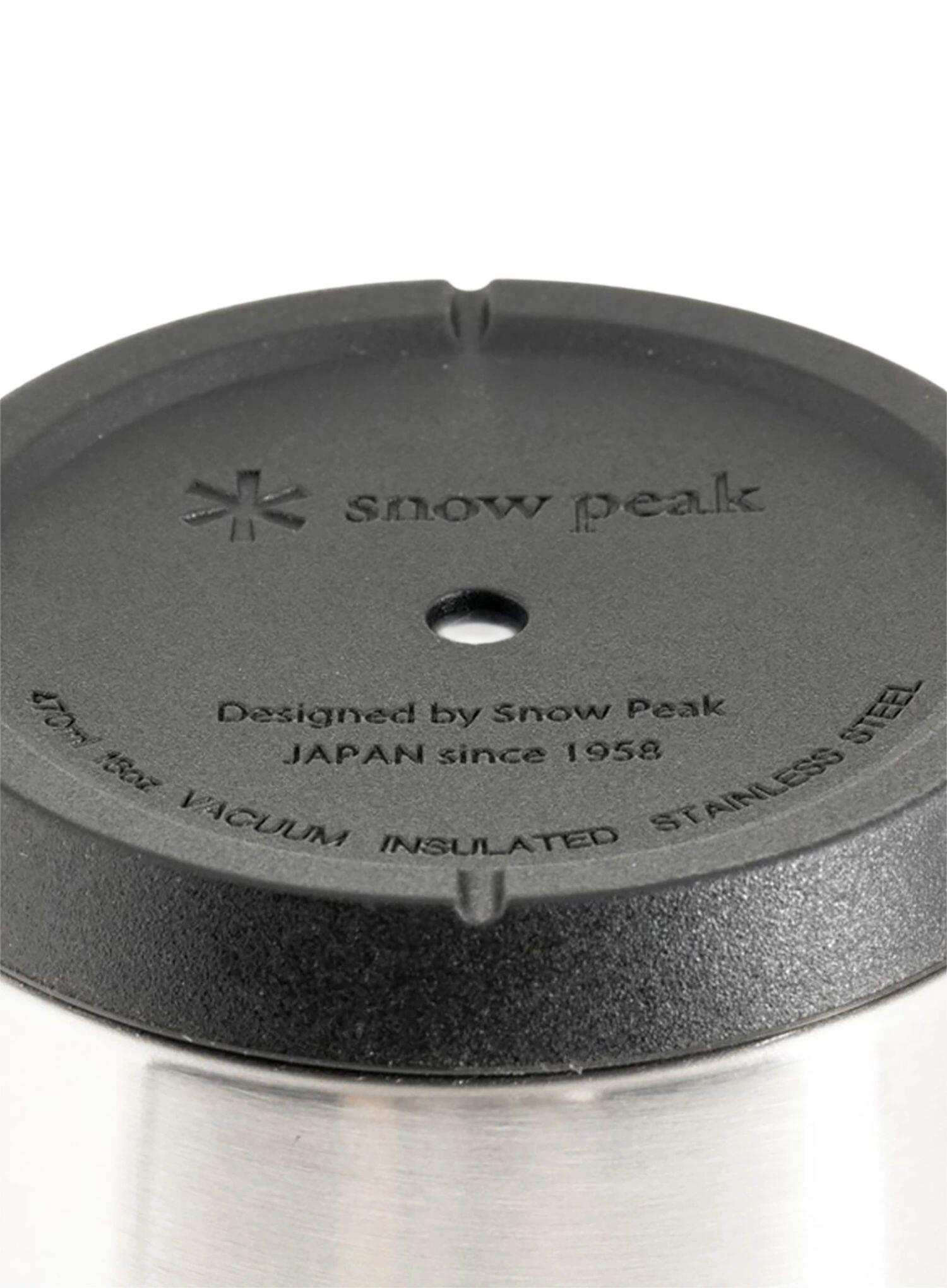 Kubek termiczny Snow Peak Shimo Tumbler 470 ml - black 6/7