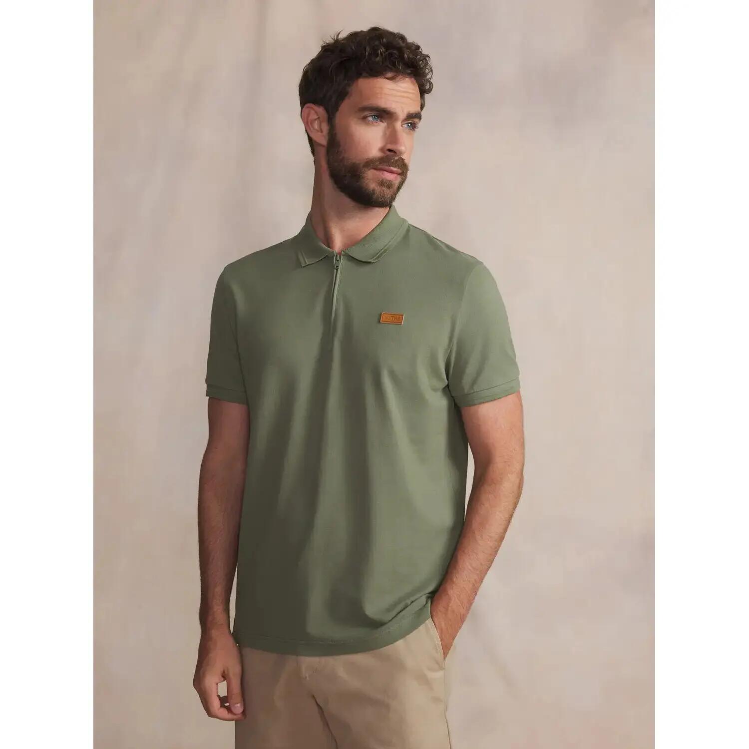 Polo - Sportswear - Homme - Manche courte, coupe ajustée - NACCAPOL - Vert 2/5