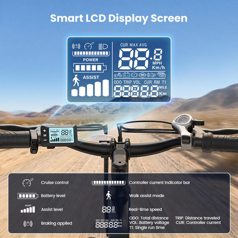 iScooter EB3S Bicicletă electrică de munte, baterie de 36V 15Ah