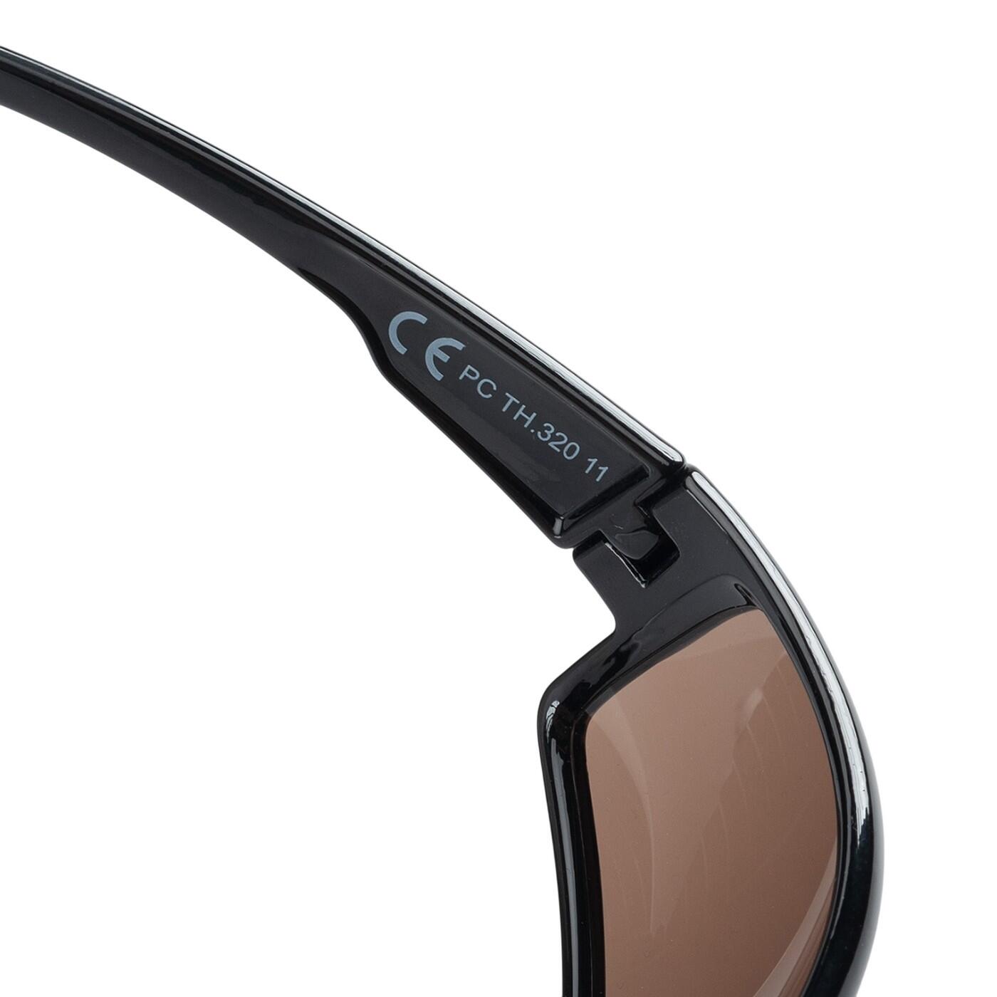 Gafas de Sol Madis para Adultos Unisex Negro, Marrón 4/4