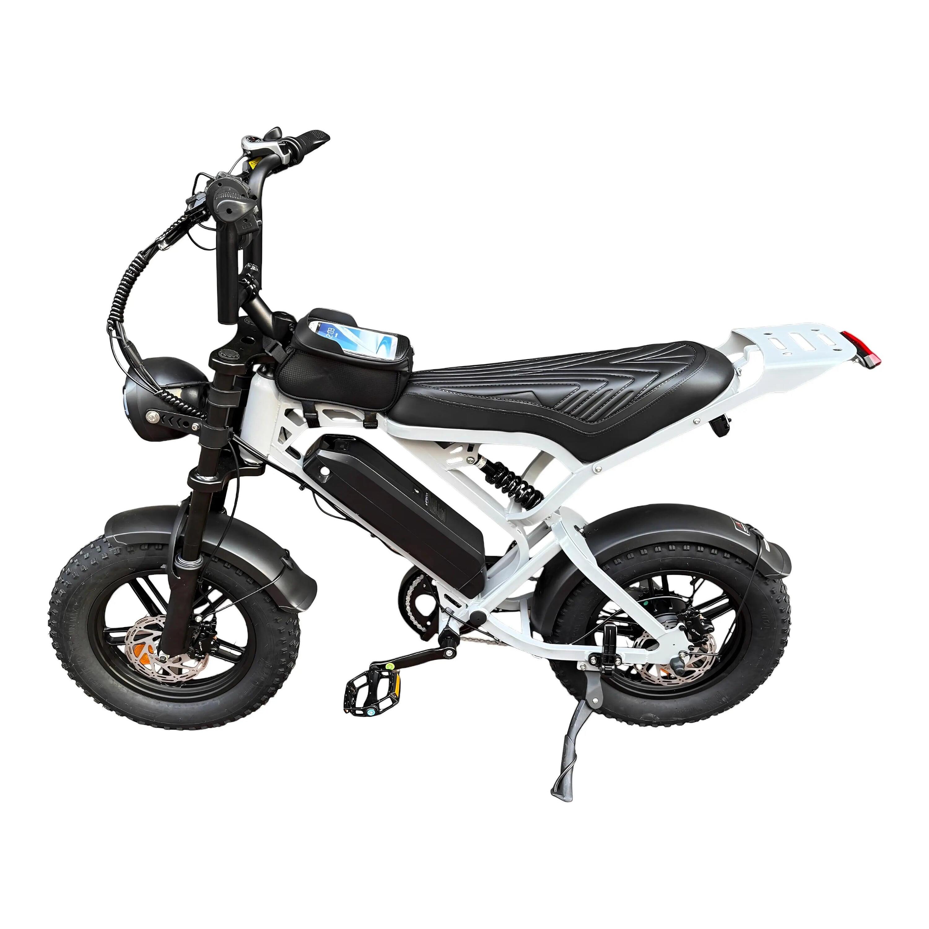 QmWheel V20 Mini Fatbike – Nardo Grijs 4/5