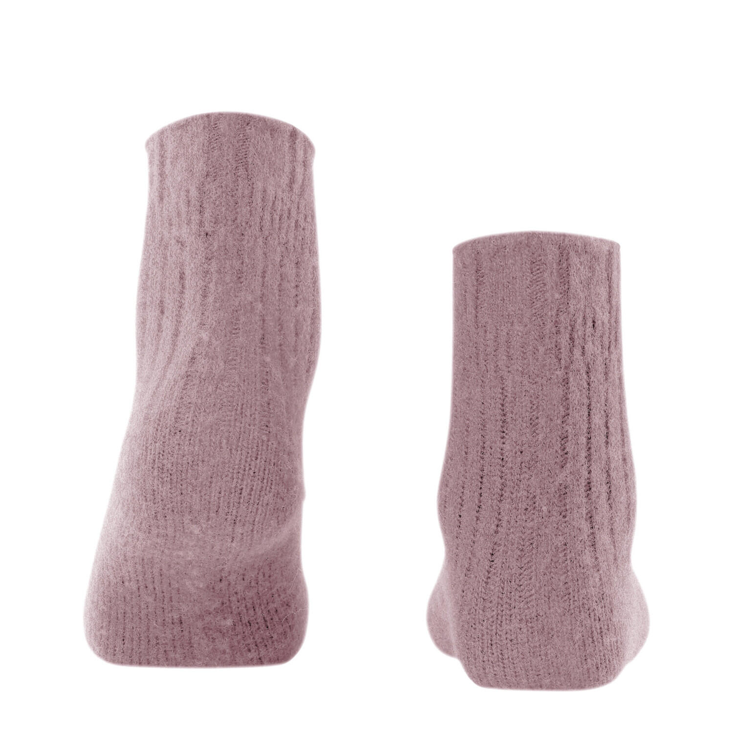 Bedsokken met Rib Dames Sokken – Brick – 35-38 2/2