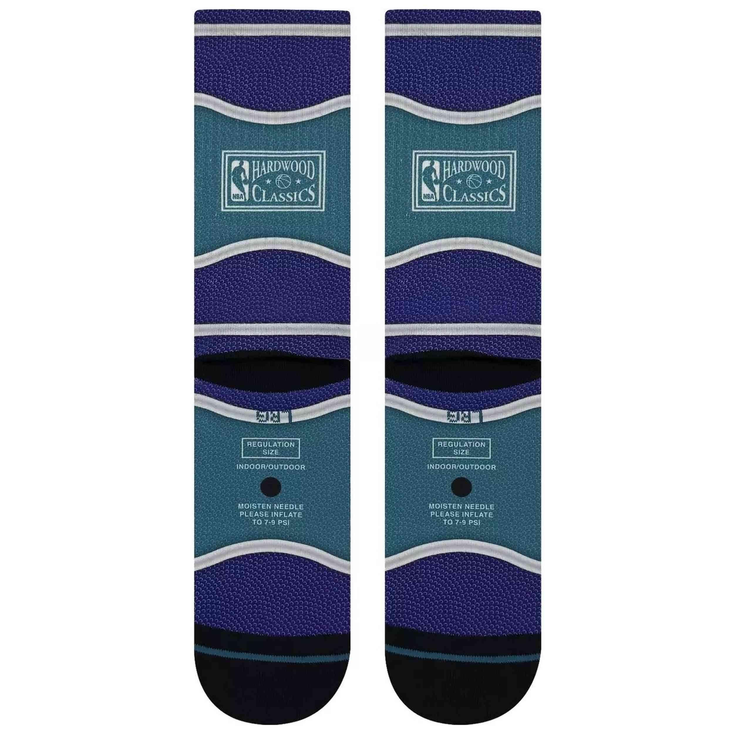 Calzini Stance modello NBA Mini Ball Hardwood Classics Charlotte Horn per unisex 2/2