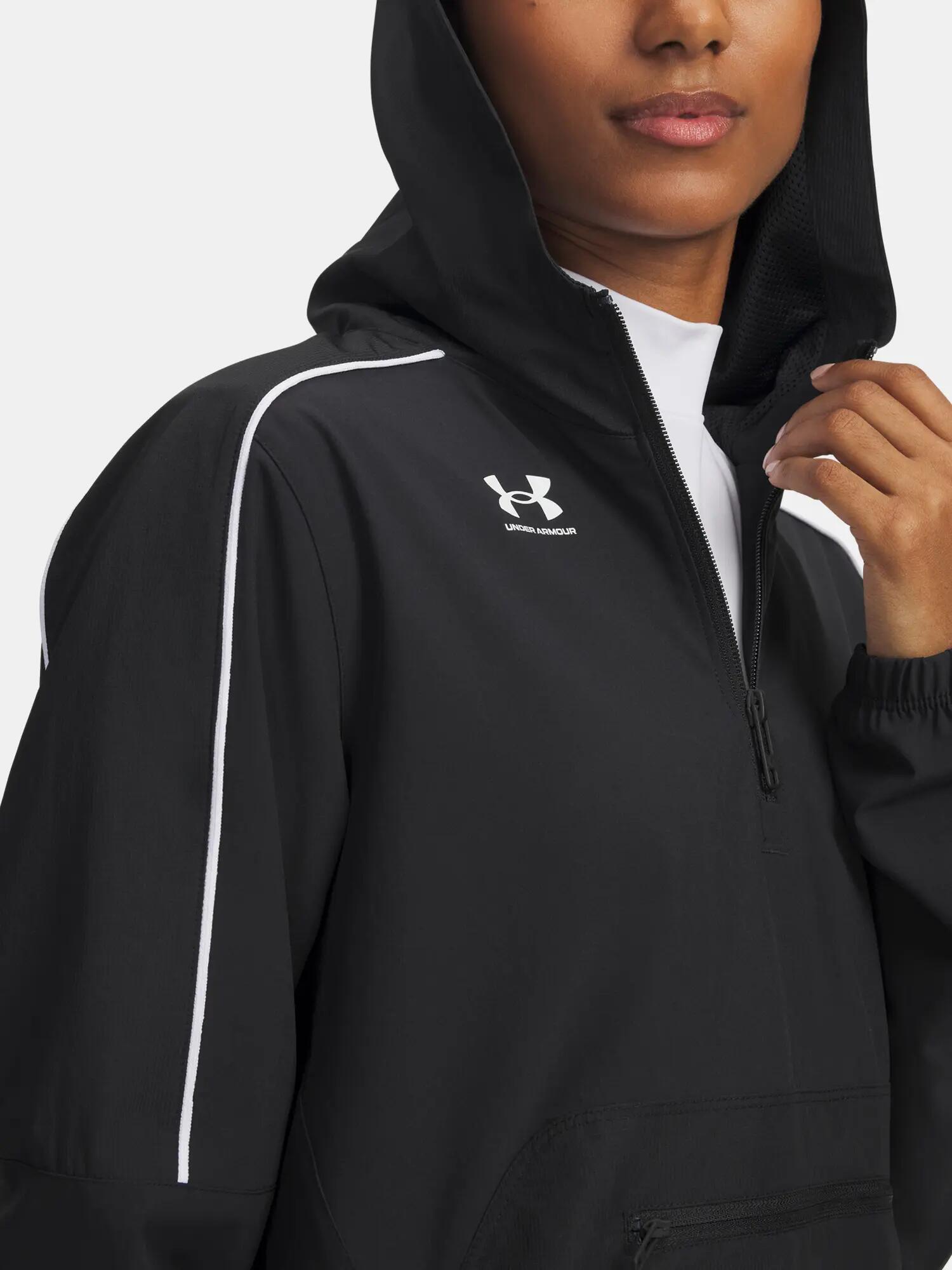 Női kabát Under Armour UA W Challenger Anorak-BLK 5/6