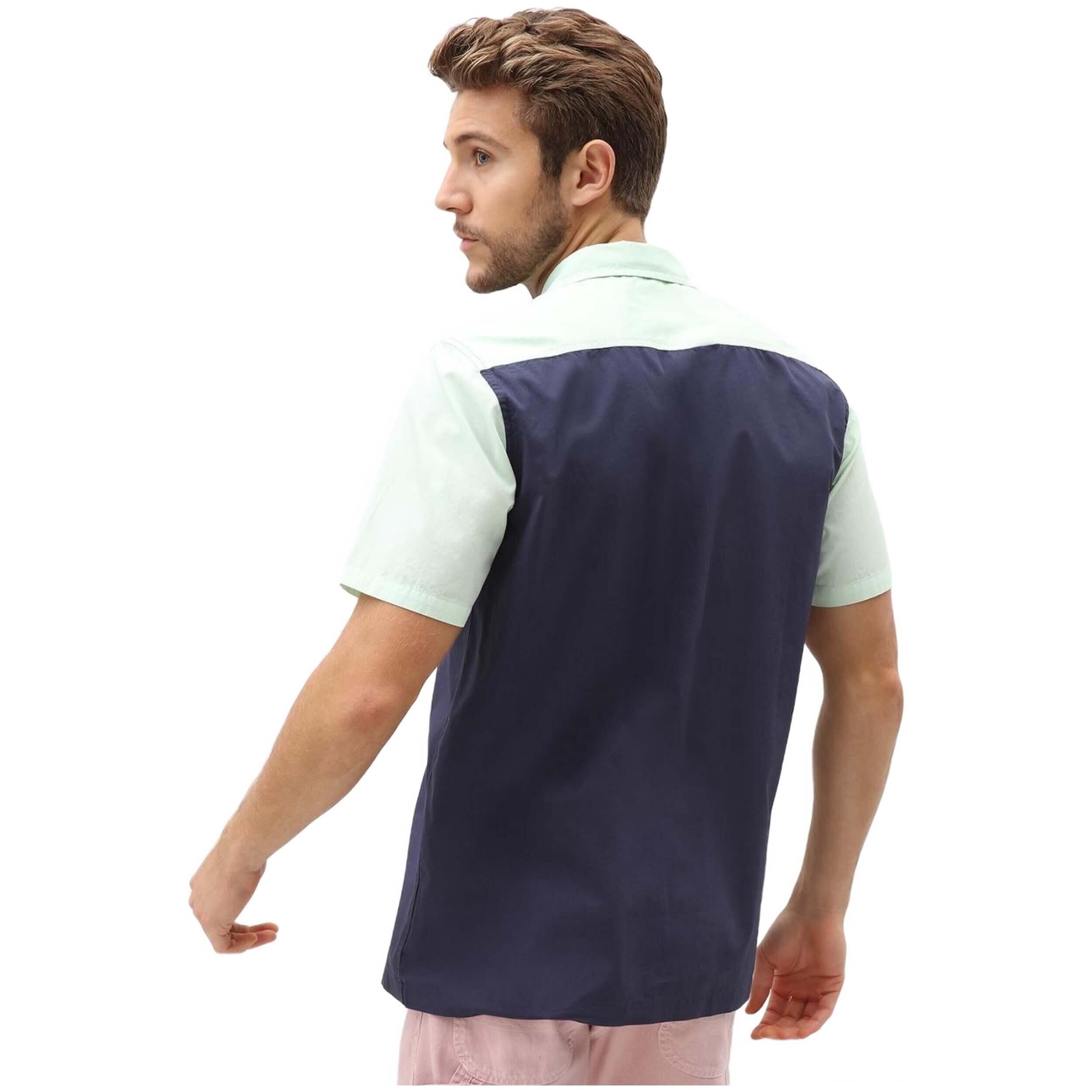 Chemise Dickies modèle DK0A4TLLNVX1-BLUE pour homme 2/3