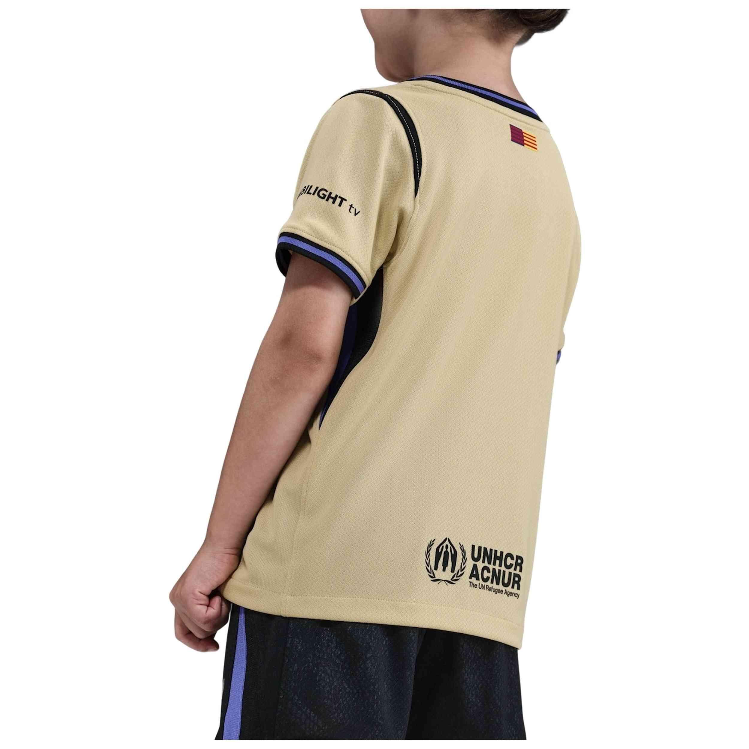 Maillot de football Nike modèle HJ5618-784 pour enfants 3/5