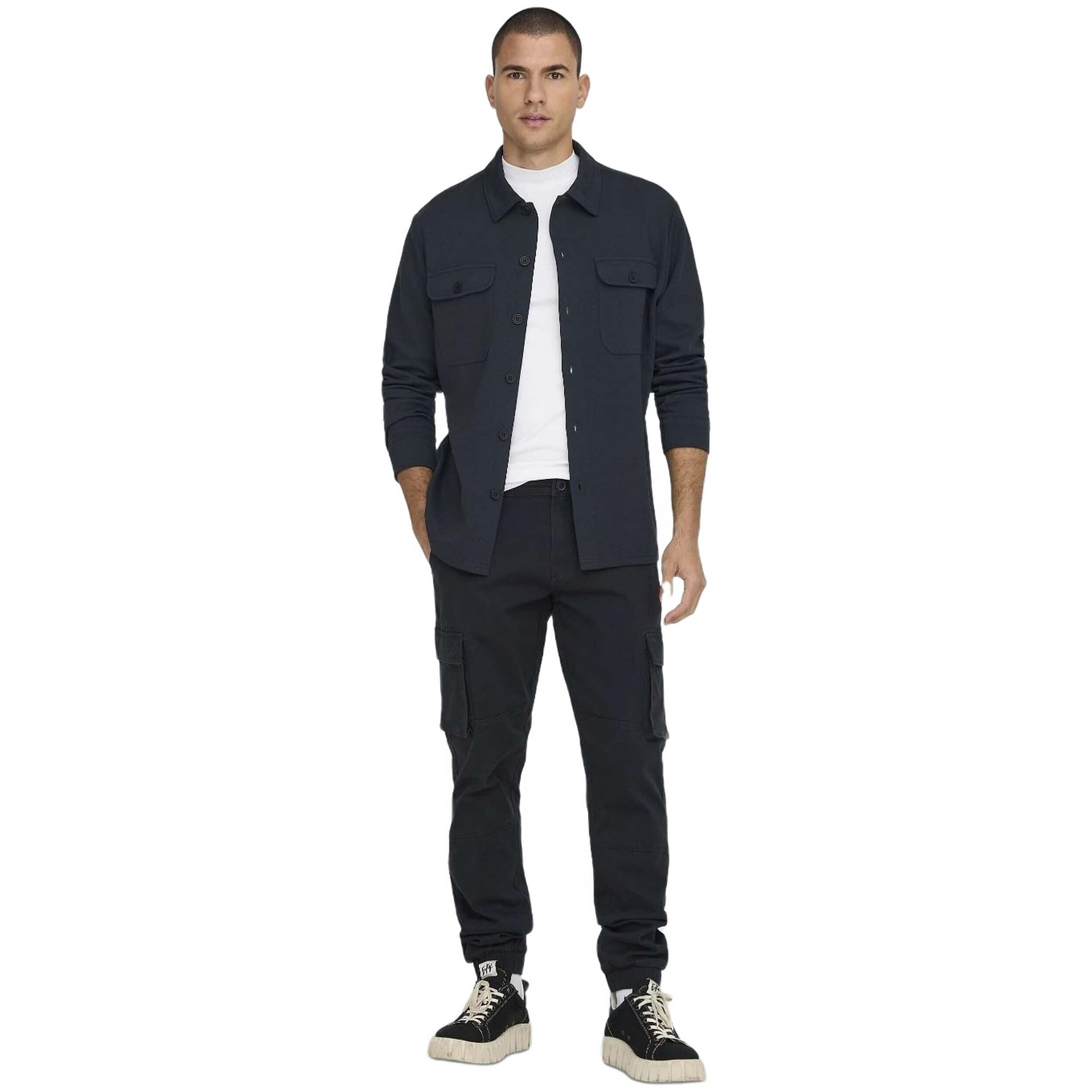 Overhemd Only & sons model 22021279-black voor mannen 3/5